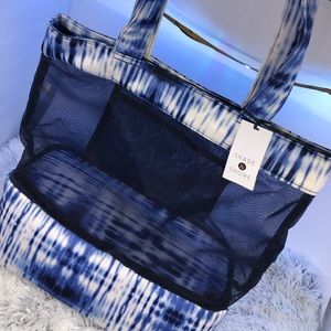 Beach/Pool Bag with Small Cooler Shade&Shore